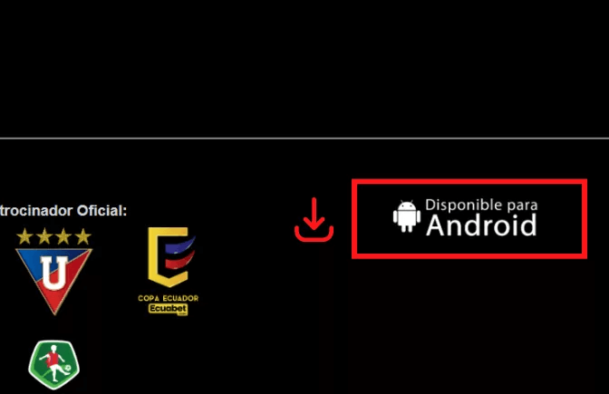 boton de descarga de la ecuabet app
