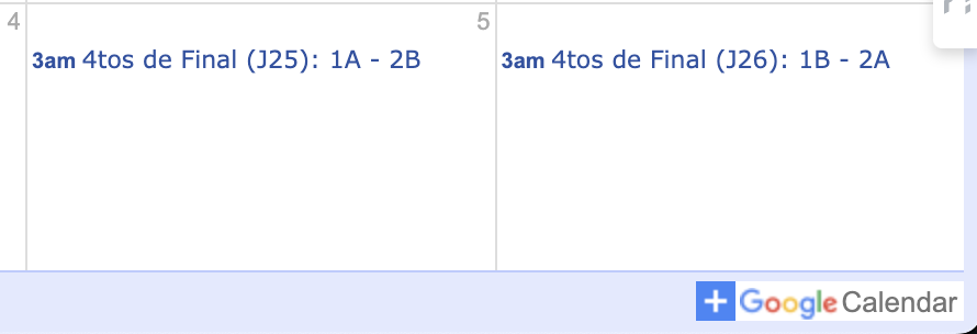 Añadir calendario a Google Calendar