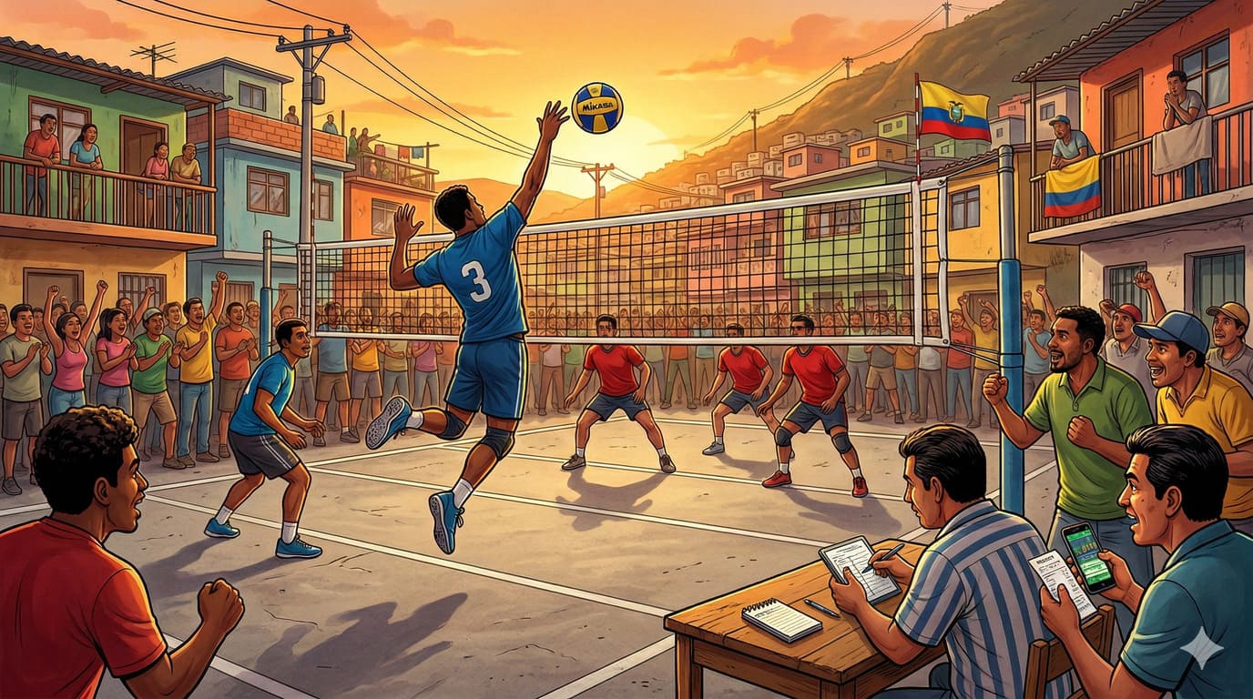Apuestas de Ecuavóley: Cómo Apostar, Reglas y Mercados en la Liga Nacional