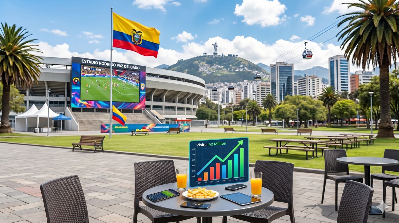 El Mercado de Pronósticos en Ecuador Registró Casi 42 Millones de Visitas en el Primer Trimestre de 2026